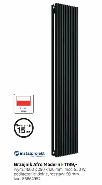 Leroy Merlin Grzejnik Afro Modern oferta