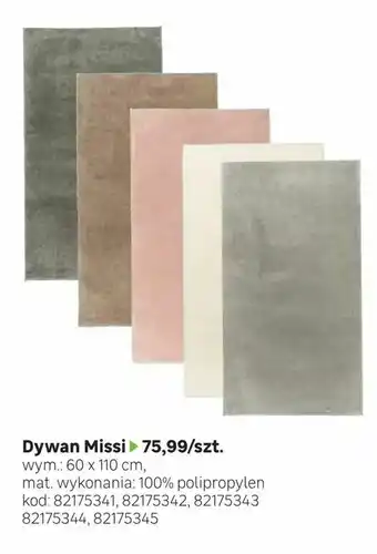 Leroy Merlin Dywan missi oferta