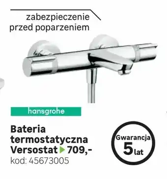 Leroy Merlin Bateria termostatyczna Versostat oferta