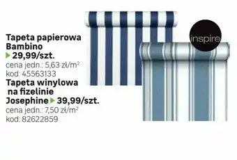 Leroy Merlin Tapeta papierowa Bambino oferta