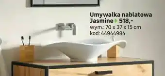 Leroy Merlin Umywalka nablatowa Jasmine oferta