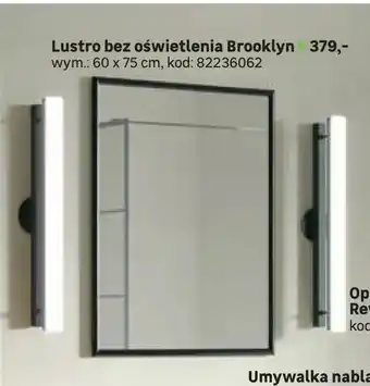 Leroy Merlin Lustro bez oświetlenia Brooklyn oferta