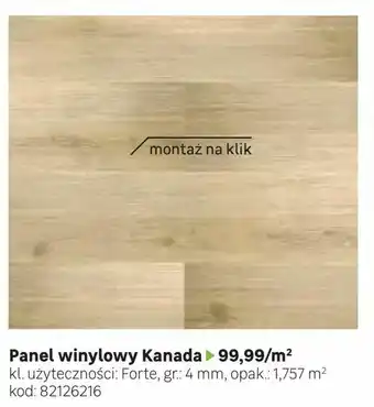 Panel winylowy kanada