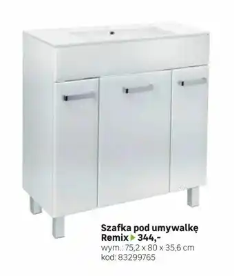Leroy Merlin Szafka pod umywalkę Remix oferta
