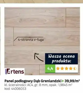 Leroy Merlin Panel podłogowy Dąb Grenlandzki oferta
