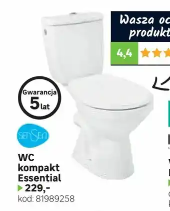 Leroy Merlin Wc kompakt Essential oferta