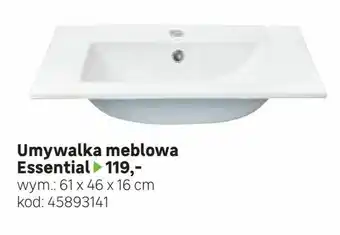 Leroy Merlin Umywalka meblowa Essential oferta