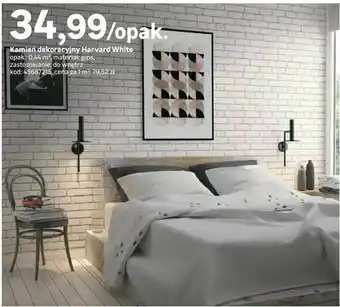 Leroy Merlin Kamień dekoracyjny Harvard White oferta