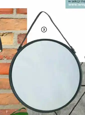 Leroy Merlin Lustro okrągłe barbier oferta