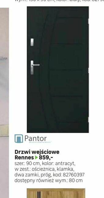 Leroy Merlin Drzwi wejściowe oferta
