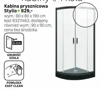 Leroy Merlin Kabina prysznicowa Stylio oferta
