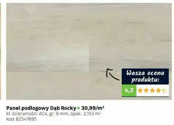 Panel podłogowy Dąb Rocky