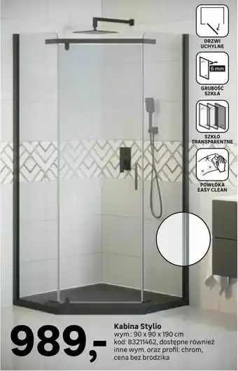 Leroy Merlin Kabina Stylio oferta