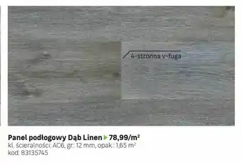 Leroy Merlin Panel podłogowy Dąb Linen oferta