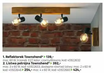 Leroy Merlin Listwa potrójna Townshend oferta