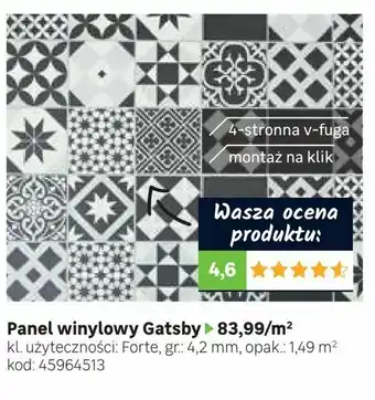 Leroy Merlin Panel winylowy Gatsby oferta