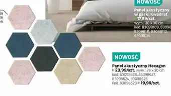 Leroy Merlin Panel akustyczny Hexagon oferta