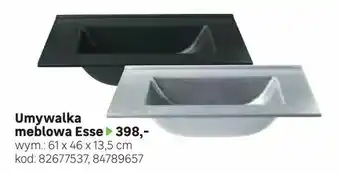Leroy Merlin Umywalka meblowa Esse oferta