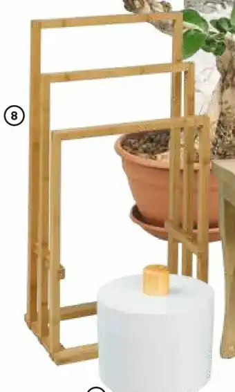 Leroy Merlin Stojak na ręcznik Bambus oferta