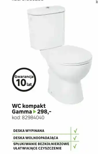 Leroy Merlin WC kompakt Gamma oferta