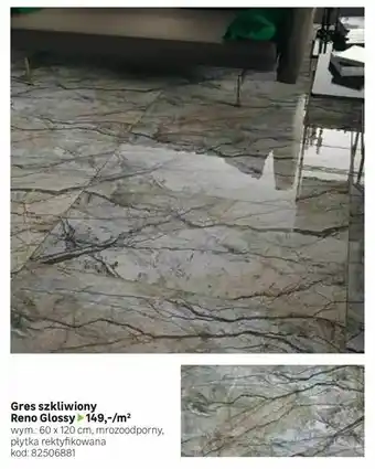Gres szkliwiony Reno Glossy