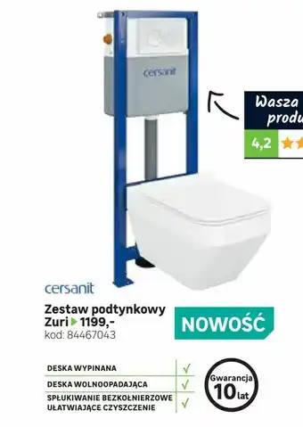 Leroy Merlin Zestaw podtynkowy Zuri oferta
