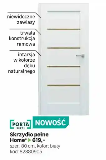 Leroy Merlin Skrzydło pełne home oferta