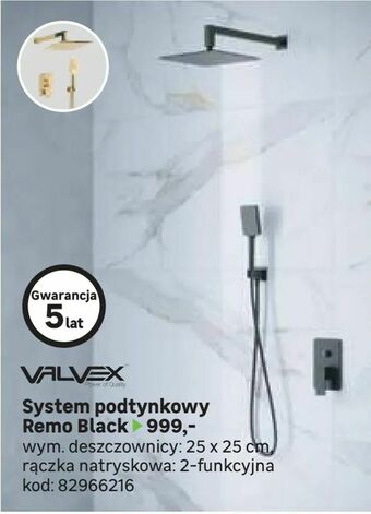 Leroy Merlin System podtynkowy Remo Black oferta
