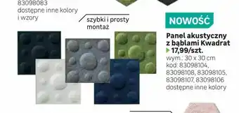 Leroy Merlin Panel akustyczny z bąblami Kwadrat oferta