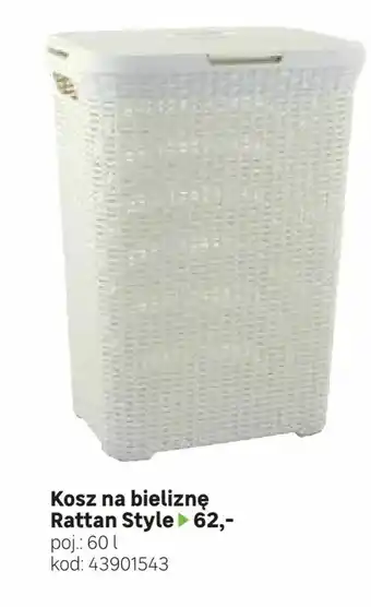 Kosz na bieliznę Rattan Style