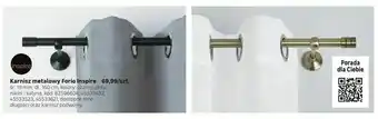 Leroy Merlin Karnisz metalowy Forlo inspire oferta