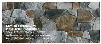 Leroy Merlin Kamień dekoracyjny Moutiano oferta