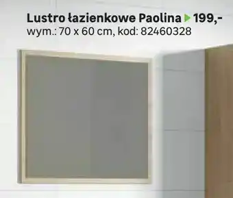 Leroy Merlin Lustro łazienkowe Paolina oferta
