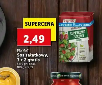 Sos sałatkowy, 3 + 2 gratis