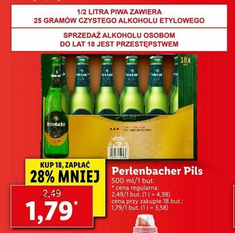 Lidl Perlenbacher Pils oferta