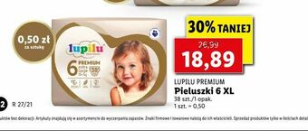 Lidl Pieluszki 6 XL oferta