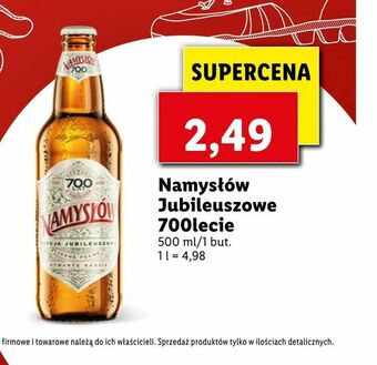 Lidl Namysłów Jubileuszowe 700lecie oferta