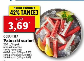 Lidl Paluszki surimi oferta