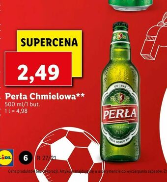 Lidl Perła Chmielowa oferta