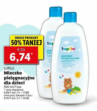 Lidl Mleczko pielęgnacyjne dla dzieci oferta