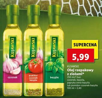 Lidl Olej rzepakowy z ziołami oferta