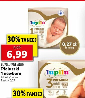 Lidl Pieluszki 1 newborn oferta
