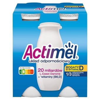 Actimel mleko fermentowane o smaku klasycznym 400 g (4 x 100 g)