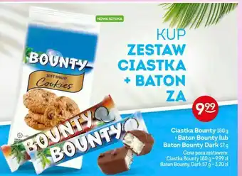 Żabka Ciastka Bounty + Baton Bounty lub Baton Bounty Dark oferta