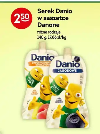 Żabka w saszetce Danone oferta