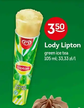 Żabka Lody Lipton oferta