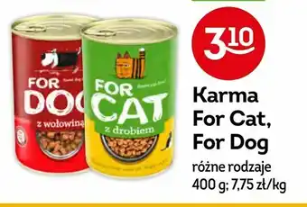 Żabka Karma For Cat, For Dog oferta