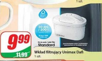 Wkład do filtra unimax dafi