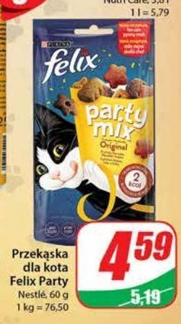 Dino Karma dla kotów original mix purina felix party mix oferta