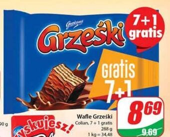 Dino Wafelek w czekoladzie grześki oferta